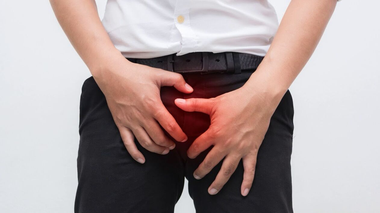 lumbar pain with prostatitis