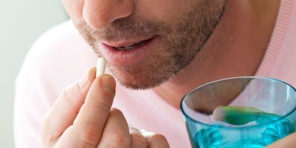taking medications against prostatitis