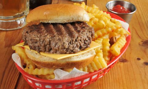 fast food for prostatitis
